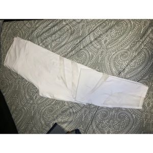 fabletics white athletic leggings